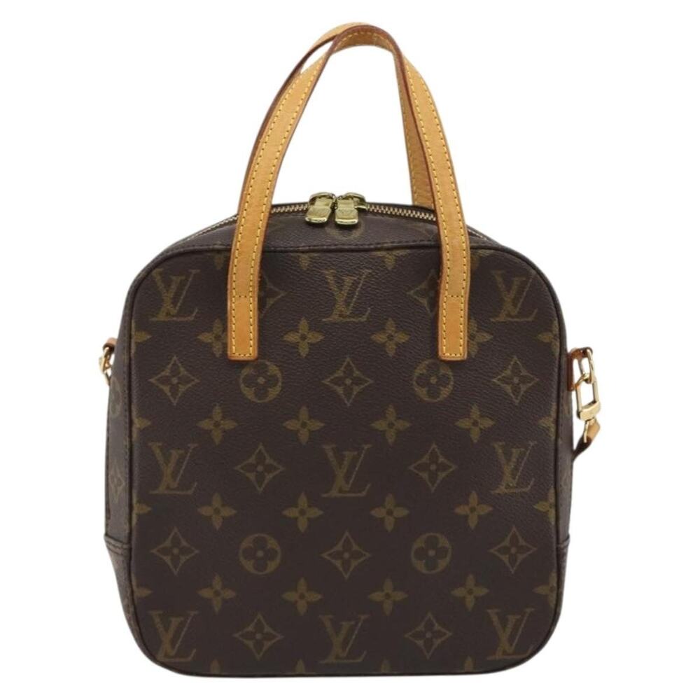 Louis Vuitton Monogram Spontini Handbag Brown